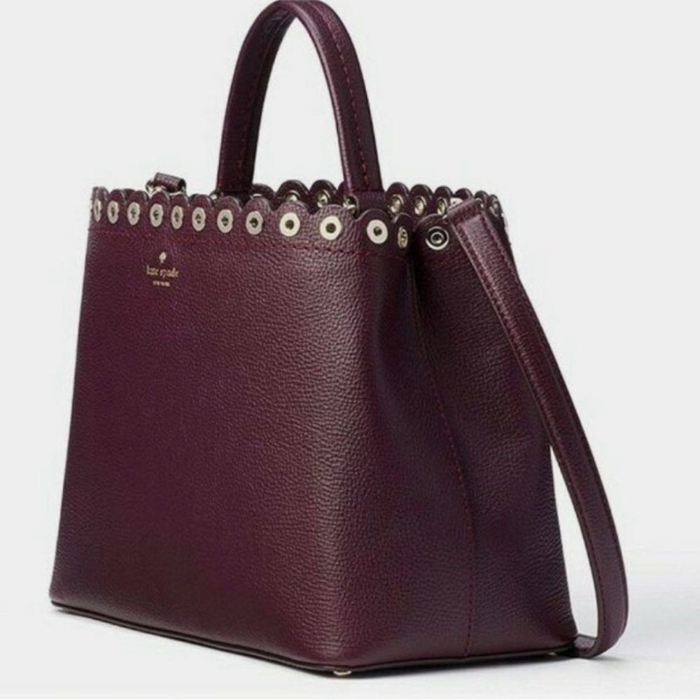 kate spade Mini Paloma Road “Janelle” Satchel with Scallop Edge